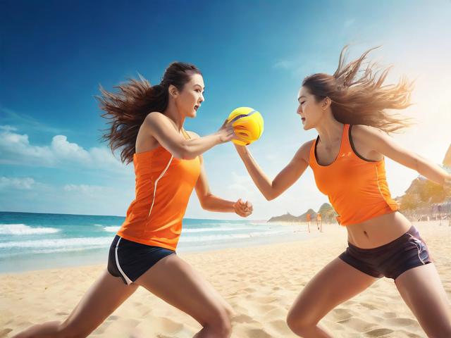 九游体育网站_ 世界沙滩排球橙色战队对抗，浪漫海岸线的激情碰撞