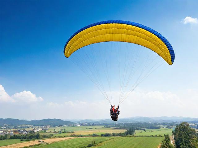 九游体育网站_ 乡村滑翔伞飞行节，天空中的速度与自由，滑翔伞项目介绍