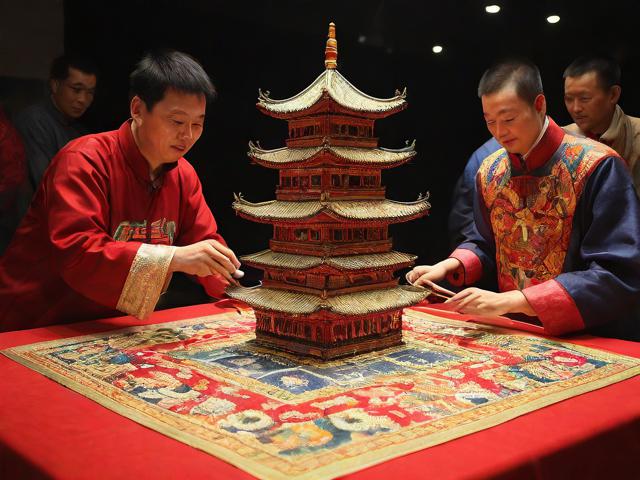 九游体育网站_ 传统技艺“宝塔滚绣”比赛，文化融合的视觉盛宴