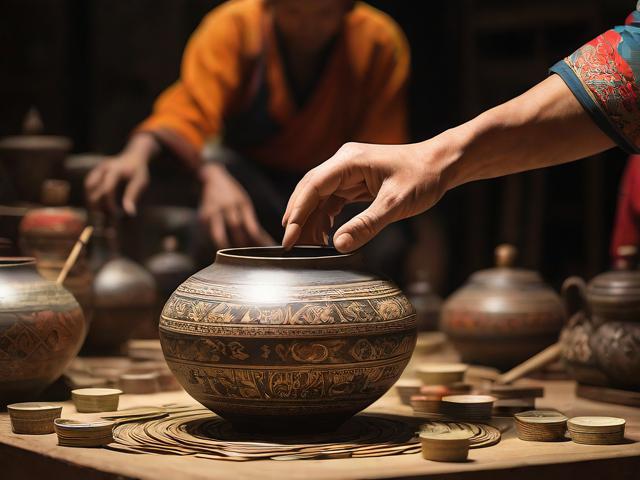 九游体育网站_ 传统民族手工投壶比赛，文化与运动相融合，投壶手工作品