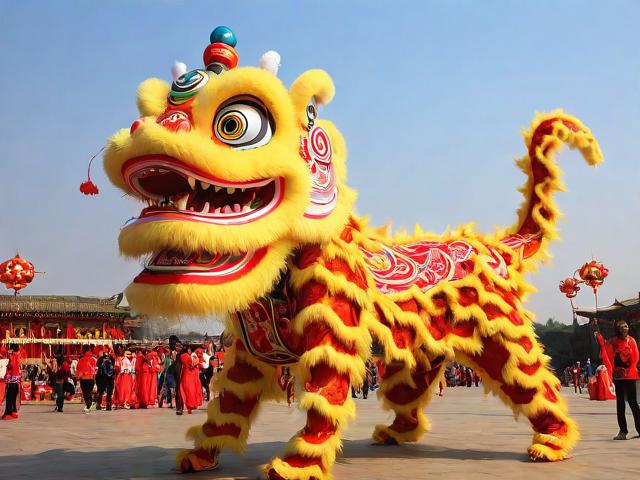 九游体育网站_ 传统民族舞龙舞狮，激情庆典中的运动元素