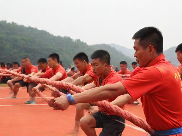 九游体育网站_ 传统民间竞技：拔河比赛热血来袭，传统体育项目拔河