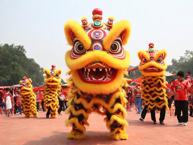 九游体育网站_ 传统舞狮竞技赛，舞动青春的民族精粹